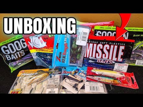 TW Unboxing New Worms, Topwater & MORE!
