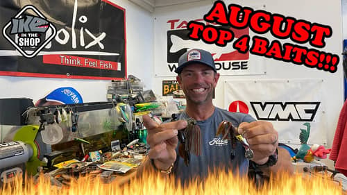 Top 4 Must-Have Baits for HOT August Bass Fishing | Best Summer Patterns Revealed!!!