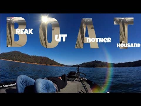 DEAD BATTERY & CRACKED TRANSOM During a Bass Tournament | B.O.A.T. (Break Out Another Thousand)
