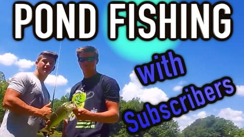 Pond Fishing with a Subscriber ~ Vlog #66