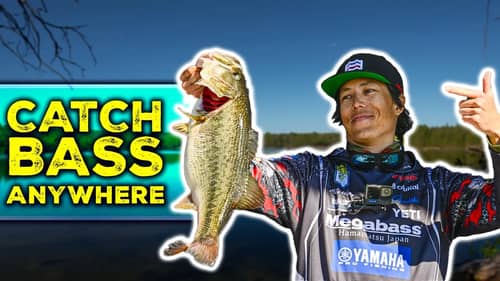 Fishing STRANGE Places (Tips How to Catch Bass In New Lakes, Rivers & Ponds)
