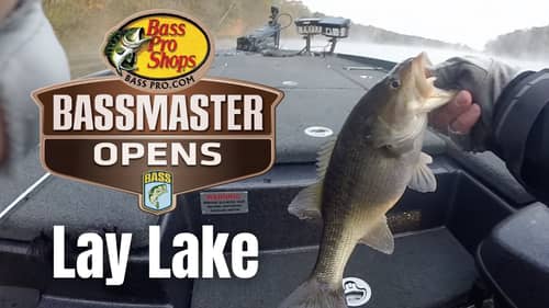 BASS OPEN Tournament // Lay Lake Bass Fishing (What happened??)