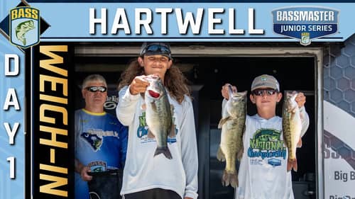 Weigh-in: 2023 Bassmaster Junior Series Championship at Lake Hartwell (Day 1)