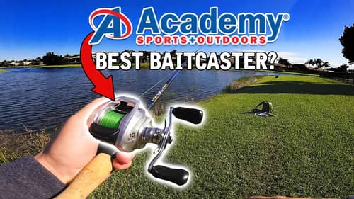 BEST Baitcaster From Academy Sports - On The Water Test