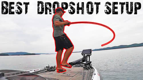 The BEST Way To Rig A DROPSHOT For BASS FISHING! (Catch More Bass)