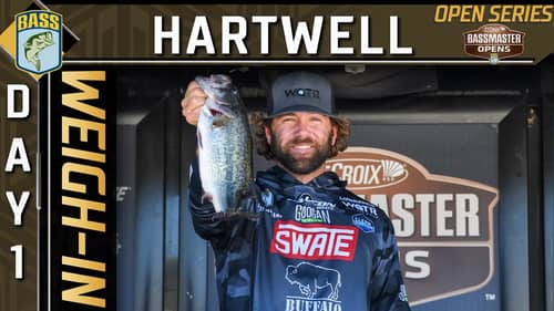 Weigh-in: Day 1 at the Lake Hartwell (2022 Bassmaster Opens)
