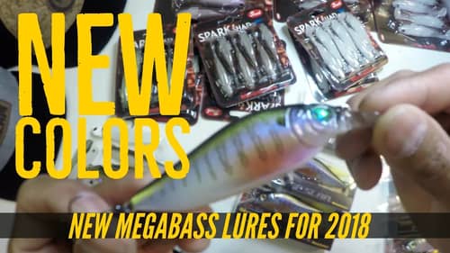 New Megabass Lures for 2018 February Mail Call