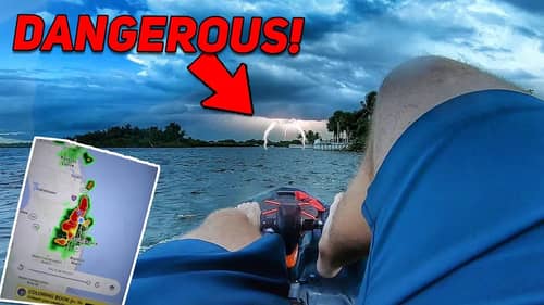 This Got VERY BAD... Kayak Fishing BIG Storm!