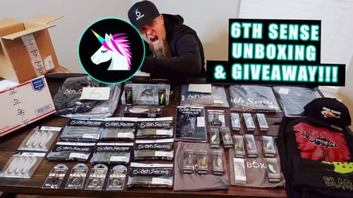 ORDERED EVERYTHING! 6th Sense Fishing Tackle Unboxing, NEW Soft Plastics, & THE MIGHTY UNICORN!!!