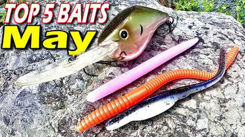 Top 5 Baits for May Bass or a few more