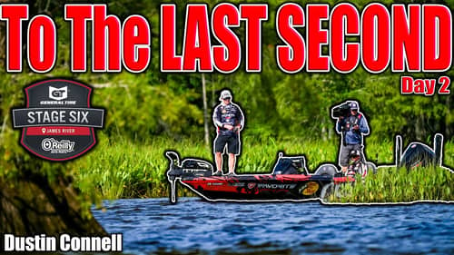 It Came Down to the LAST SECOND! - MLF Stage 6 James River - Day 2