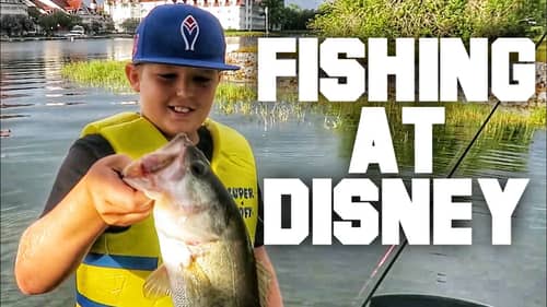Bass Fishing at Disney with the Family
