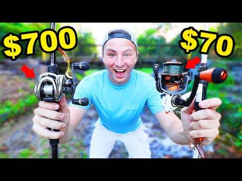 Most EXPENSIVE Vs CHEAP Fishing Rod And Reel Combo (Which is Best?)