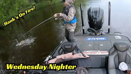 Wednesday Nighter On A Flooded River! Attacked By Mosquitoes!