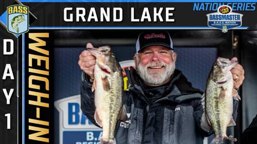 Weigh-in: Day 1 of B.A.S.S. Nation Central Regional at Grand Lake