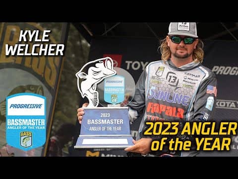 Kyle Welcher wins 2023 Progressive Bassmaster Angler of the Year