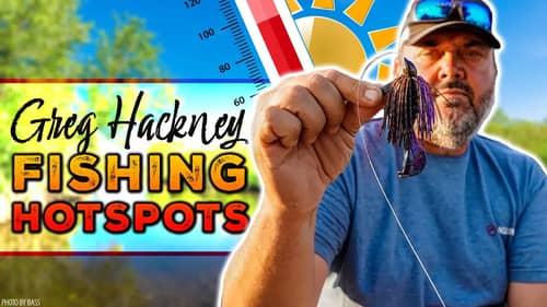 Greg Hackney's TOP 3 Places to Find Summer Bass (Best Hot Weather Fishing Spots)