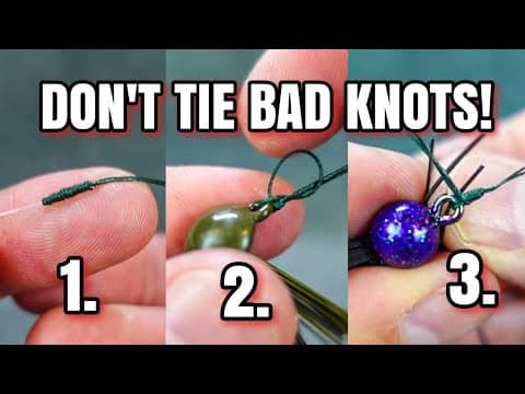 The 3 BEST Knots for Fishing (FAST & EASY)