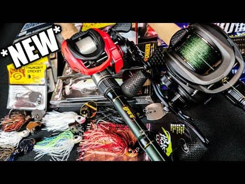 *NEW* What's in my Tackle Warehouse Box? (Reels, Rod, Thunder Crickets, and MORE)
