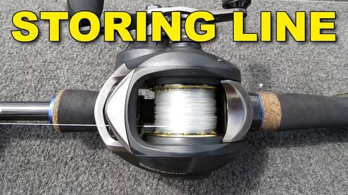 The Proper Way To Store Your Fishing Line | Bass Fishing