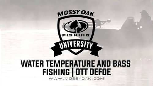 Water Temps and Bass Fishing in the Fall   Ott DeFoe Fishing Tips