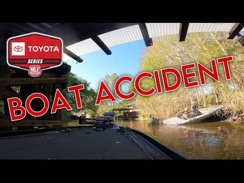 BOAT ACCIDENT at MLF Toyota Series Harris Chain!