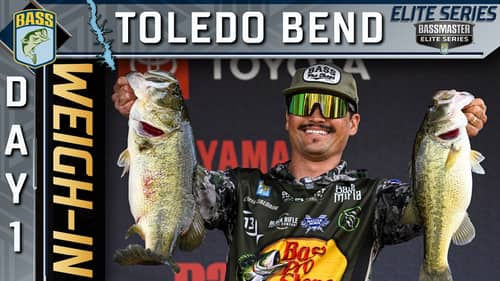 ELITE: Day 1 weigh-in at Toledo Bend