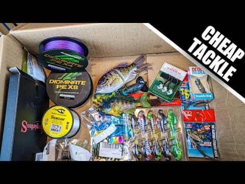 Cheap Amazon Fishing Tackle *UNBOXING*