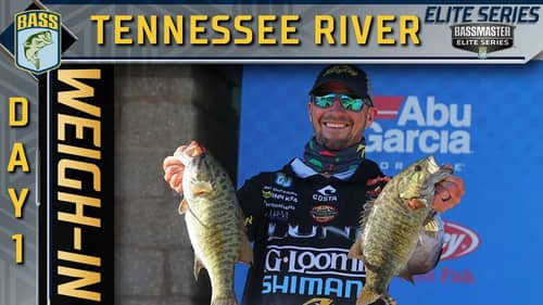 2021 Bassmaster Elite at Tennessee River, TN - Day 1 Weigh-In