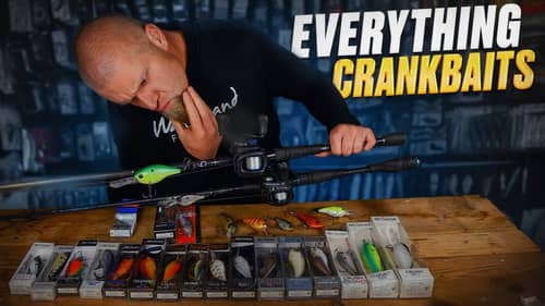 Everything Crankbaits! Small Square Bills to BIG Deep Divers, Rods, Reels, Line, & Technique!