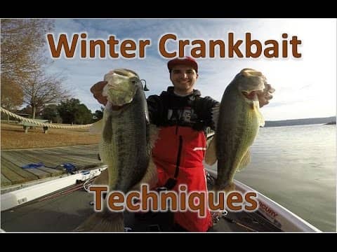 How to Catch Winter Bass on Crankbaits in 40 Degree Water! - Lake Dardanelle