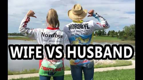 EPIC Wife vs Husband Fishing Challenge! Must See!