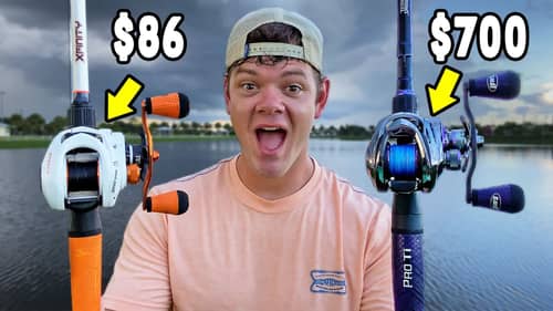 Cheapest vs Most Expensive Fishing Rod & Reel! (Surprising)