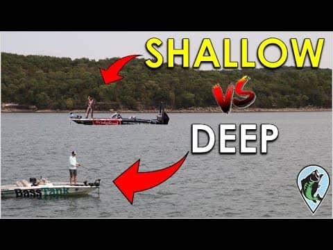 Is it better to fish Shallow or Offshore In the Fall for Bass?