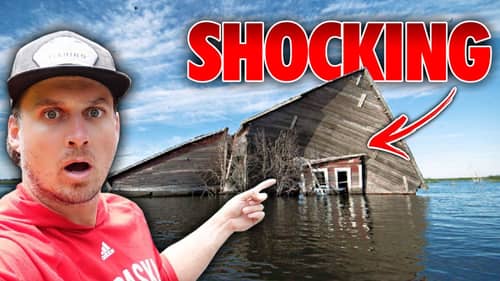 Entire Farms got SWALLOWED by This Lake...You WON'T BELIEVE what Lives Here now!