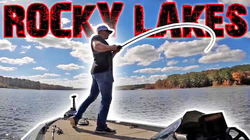 My FAVORITE LURE For Fishing ROCKY LAKES For BIG BASS!!