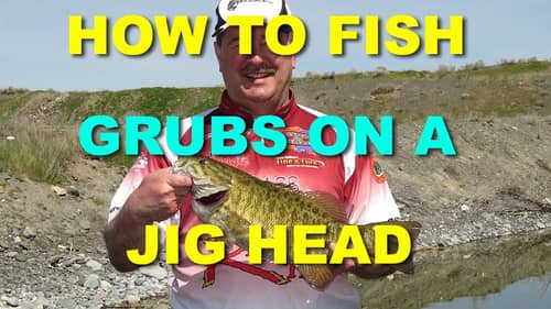How To Fish Grubs On A Jighead | Bass Fishing