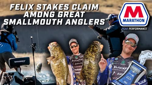 Austin Felix stakes claim among great smallmouth anglers with Lake Oahe victory