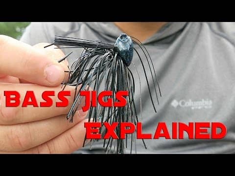 Explaining the Different Types of Bass Fishing Jigs