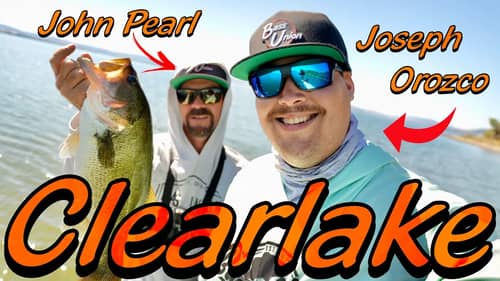 Clearlake Summer Bass Fishing ft. John Pearl! | Tips/Tricks How To Catch Fish When The Bite’s Tough!