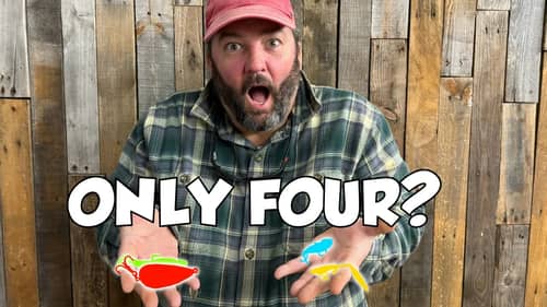 The Only 4 Baits I Use for January Bass Fishing