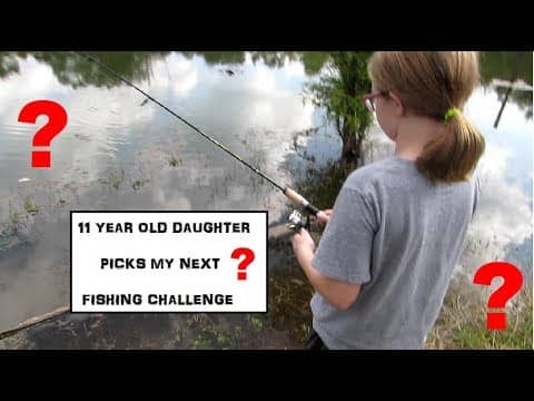 I have to Fish with What???  ||SHE Chose MY NEXT BAIT||  Fishing Challenge