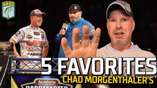 5 Favorites - Chad Morgenthaler's Top BASS Trophies