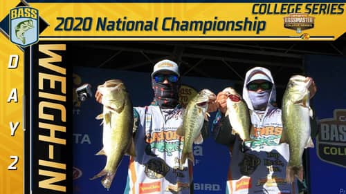 2020 Bassmaster College National Championship - Day 2 Weigh-In