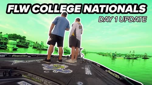 FLW College Fishing Nationals Red River (Day 1 Update)