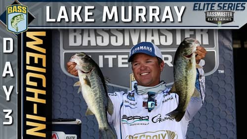 Weigh-in: Day 3 of Bassmaster Elite at Lake Murray