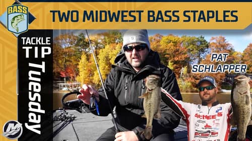 Schlapper's two baits for Fall Midwest bass fishing