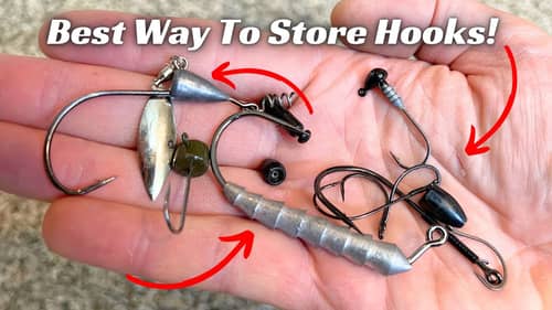 The Correct Way To Store Your Hooks and Weights! Terminal Tackle Storage Tip!