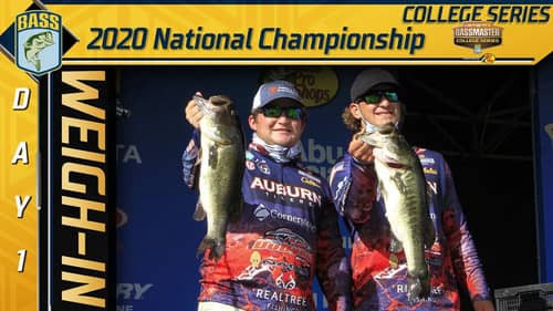 2020 Bassmaster College National Championship - Day 1 Weigh-In