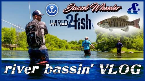 We Took Jacob Wheeler Fishing | Without His BOAT! (River Smallmouth)